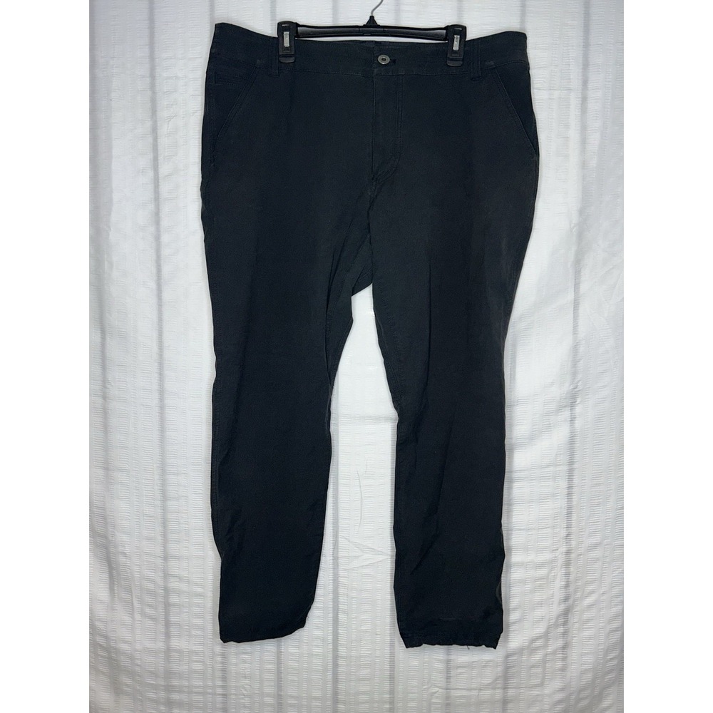 Kuhl Resistor Chino Men Black Outdoor Hiking Casual Stretch Pants 40x30
